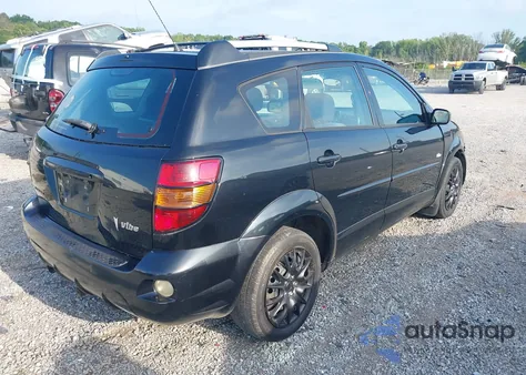 2004 Pontiac Vibe из США, поврежденный, VIN 5Y2SM62804Z433192